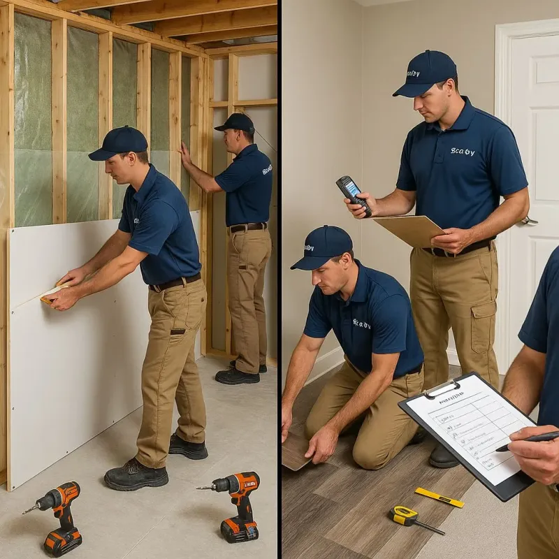 Repairs and Reconstruction process in Alcona County, MI