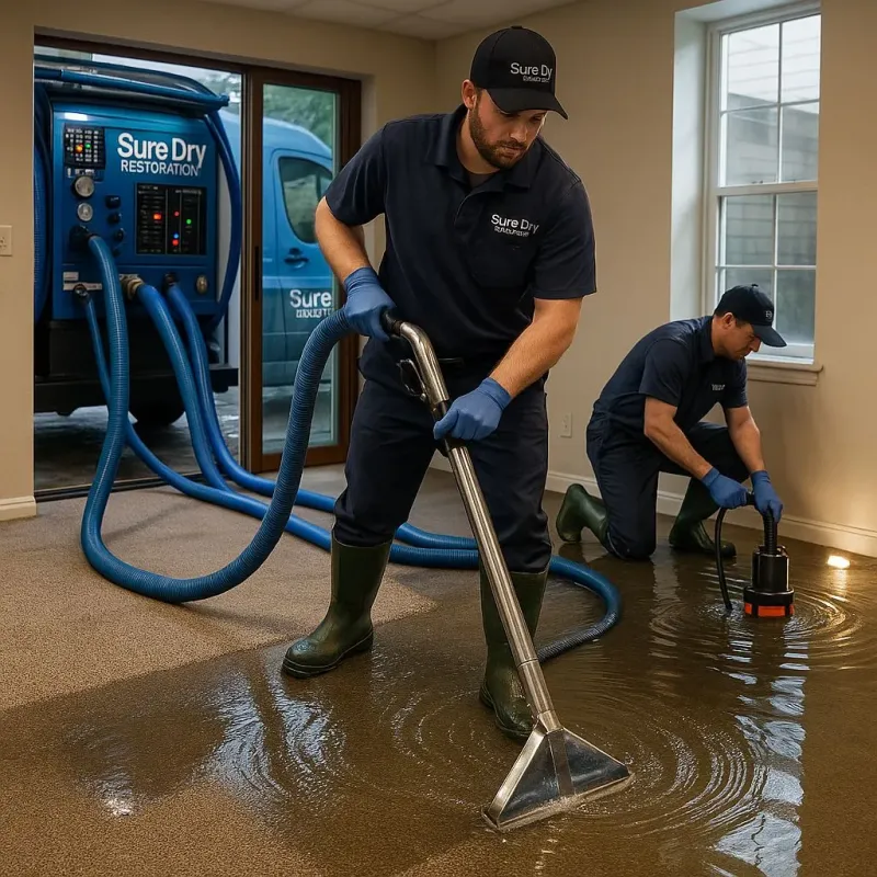 Water Extraction and Removal process in Alcona County, MI
